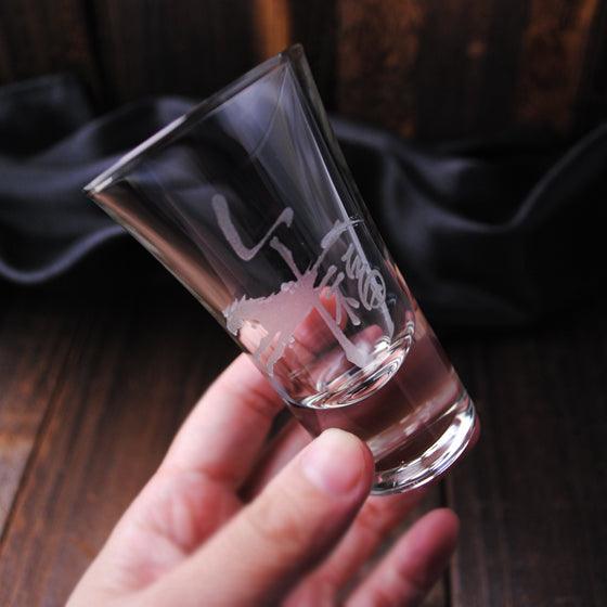 57cc【午馬福氣杯】馬年紀念版 義大利 Bormioli RoccoDublino 烈酒杯 12生肖SHOT杯 屬馬 - MSA玻璃雕刻