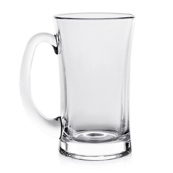 330cc【字母啤酒杯】藝術字指定字型 馬克杯玻璃雕刻 - MSA玻璃雕刻