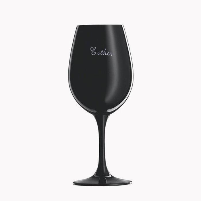 299cc【德國蔡司Schott Zwiesel 盲飲杯】黑色水晶杯 水晶試酒杯WINETASTING 紅酒杯 - MSA玻璃雕刻