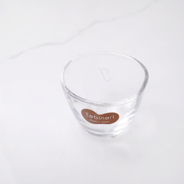 90cc【日本Aderia吟釀杯】石塚硝子手捻仿陶吟釀杯 清酒杯 - MSA玻璃雕刻