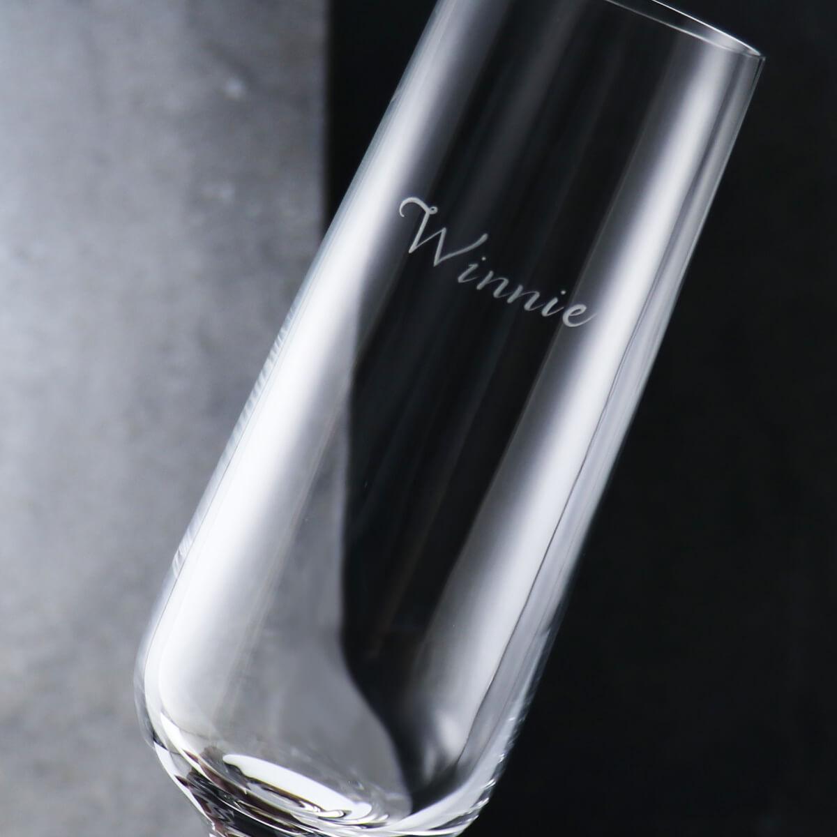 270cc 香港【Lucaris】無鉛水晶玻璃香檳杯 - MSA玻璃雕刻
