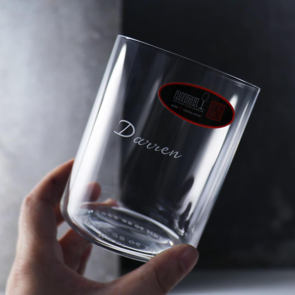 430cc【Riedel】O系列whisky水晶威士忌杯 男友生日 - MSA玻璃雕刻