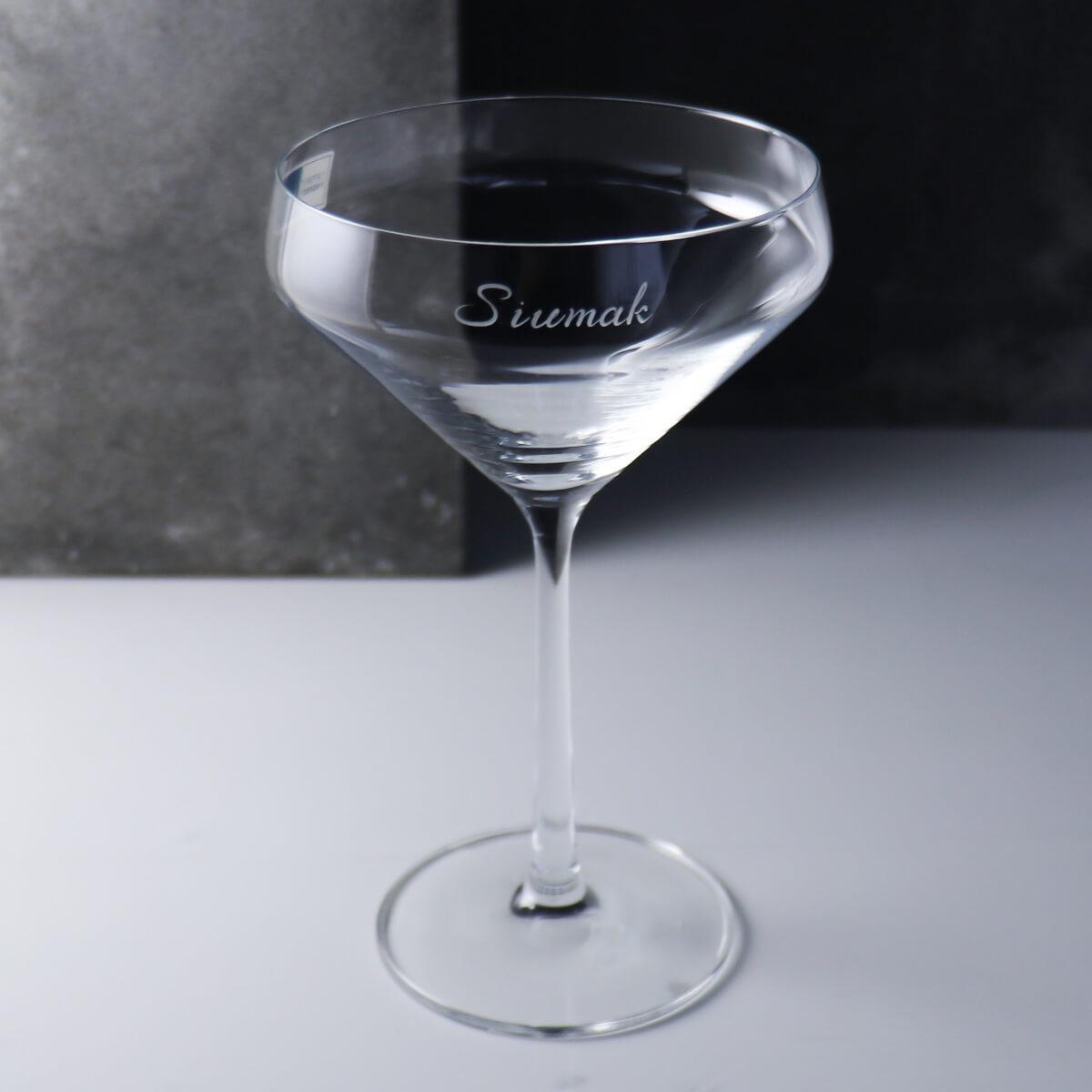 343cc【Pure】德國蔡司Schott Zwiesel 馬丁尼杯 - MSA玻璃雕刻