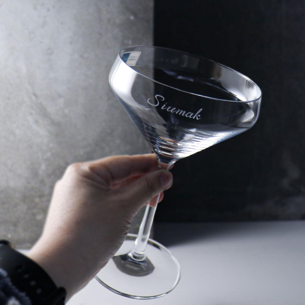 343cc【Pure】德國蔡司Schott Zwiesel 馬丁尼杯 - MSA玻璃雕刻