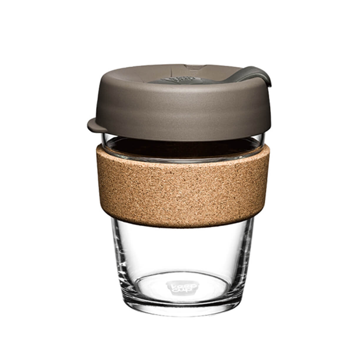 340cc【澳洲KeepCup】6色 (軟木環)隨行杯客製刻字 環保杯 12oz咖啡杯 - MSA玻璃雕刻