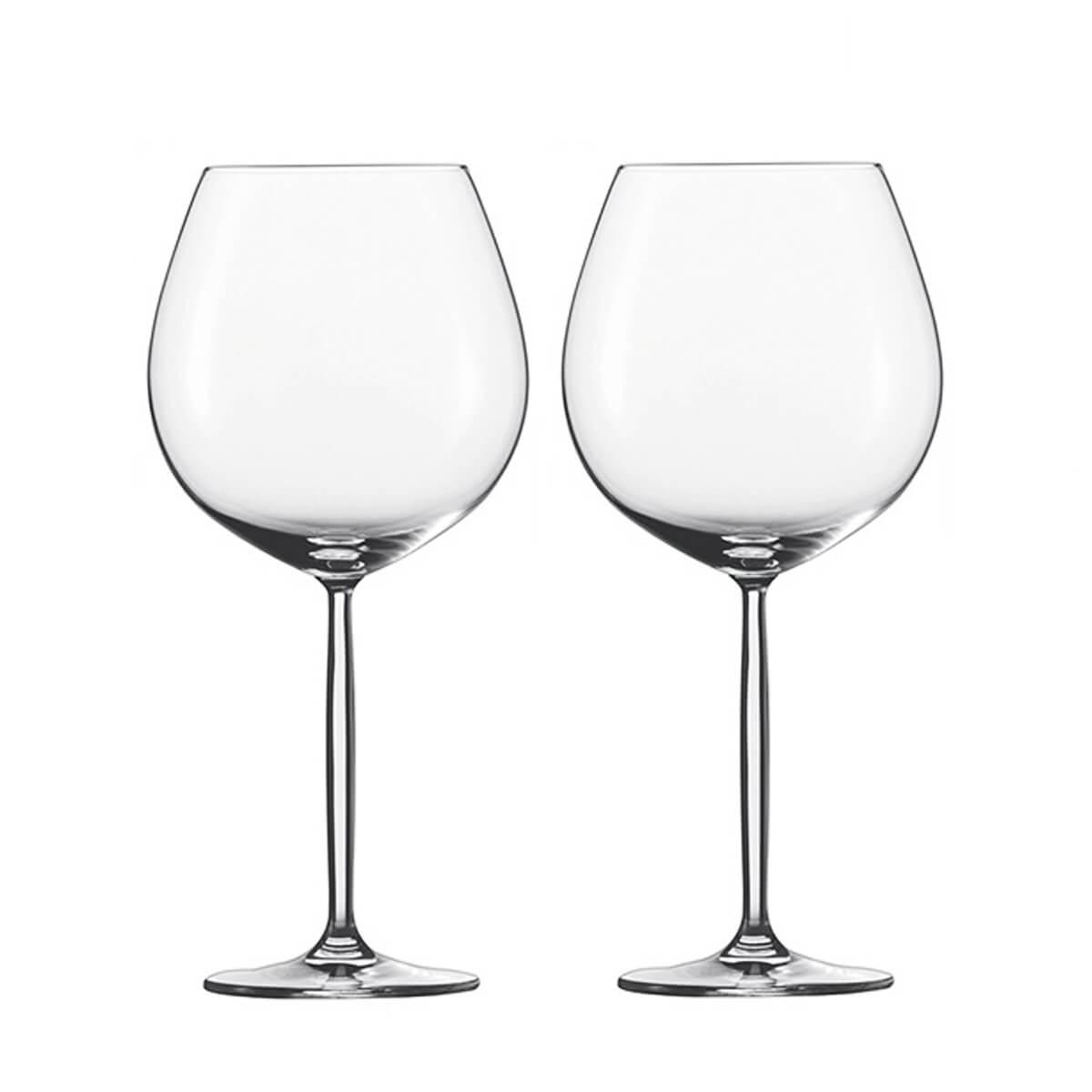 (一對價)840cc【德國蔡司Schott Zwiesel】DIVA 紅酒杯 結婚刻字禮物對杯 - MSA玻璃雕刻