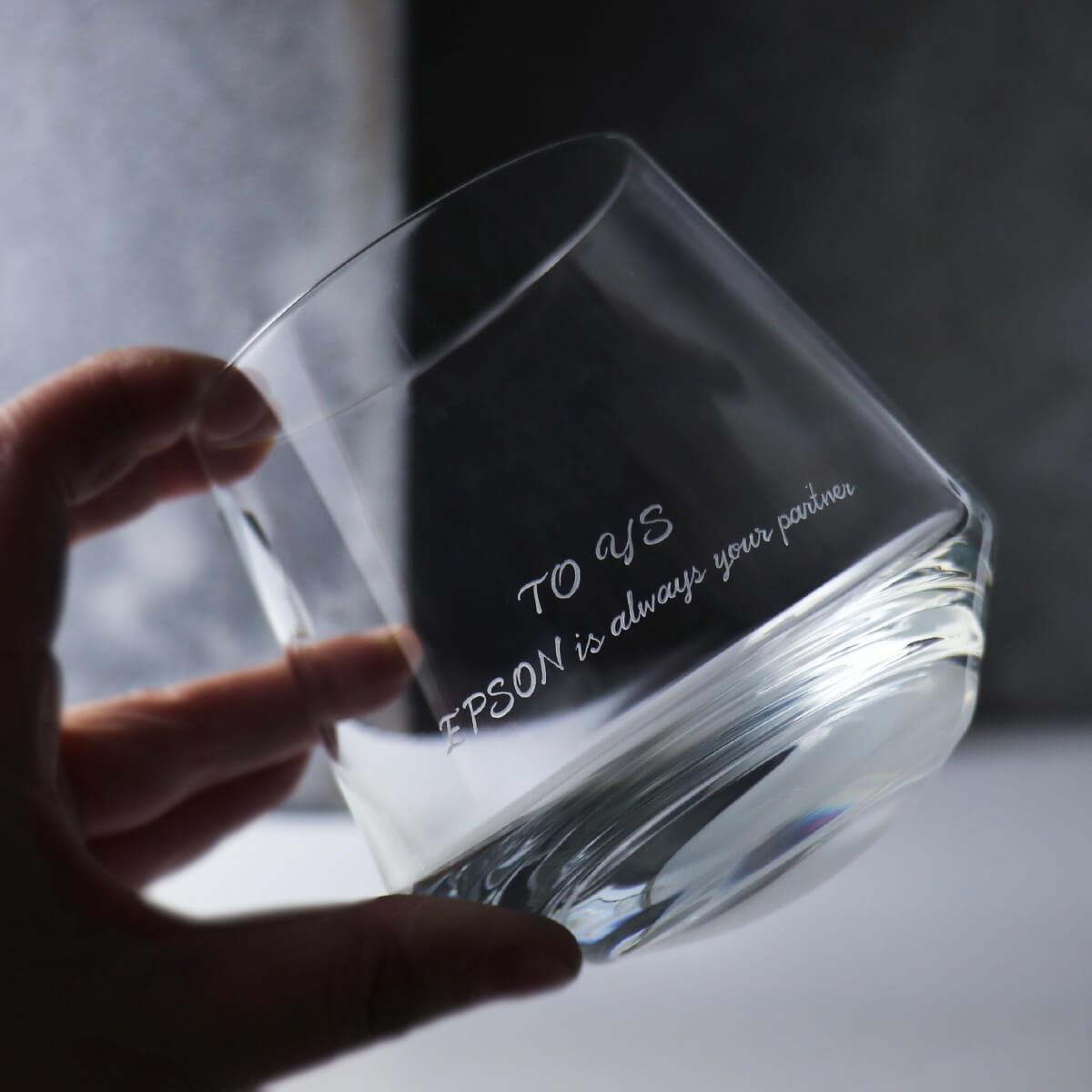 397cc【德國蔡司Schott Zwiesel】Dancing Party Tumblers 搖搖杯 - MSA玻璃雕刻