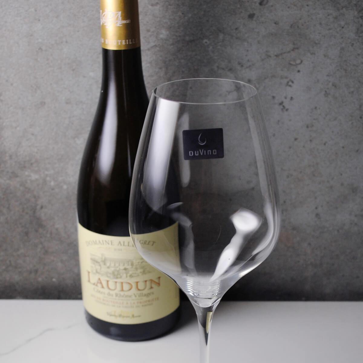 600cc【DUVINO】空系列波爾多無鉛水晶杯 - MSA玻璃雕刻
