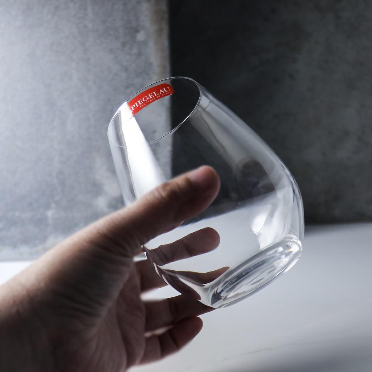 460cc【德國Spiegelau白金水晶】Authentis Casual無梗紅酒杯 威士忌杯 - MSA玻璃雕刻