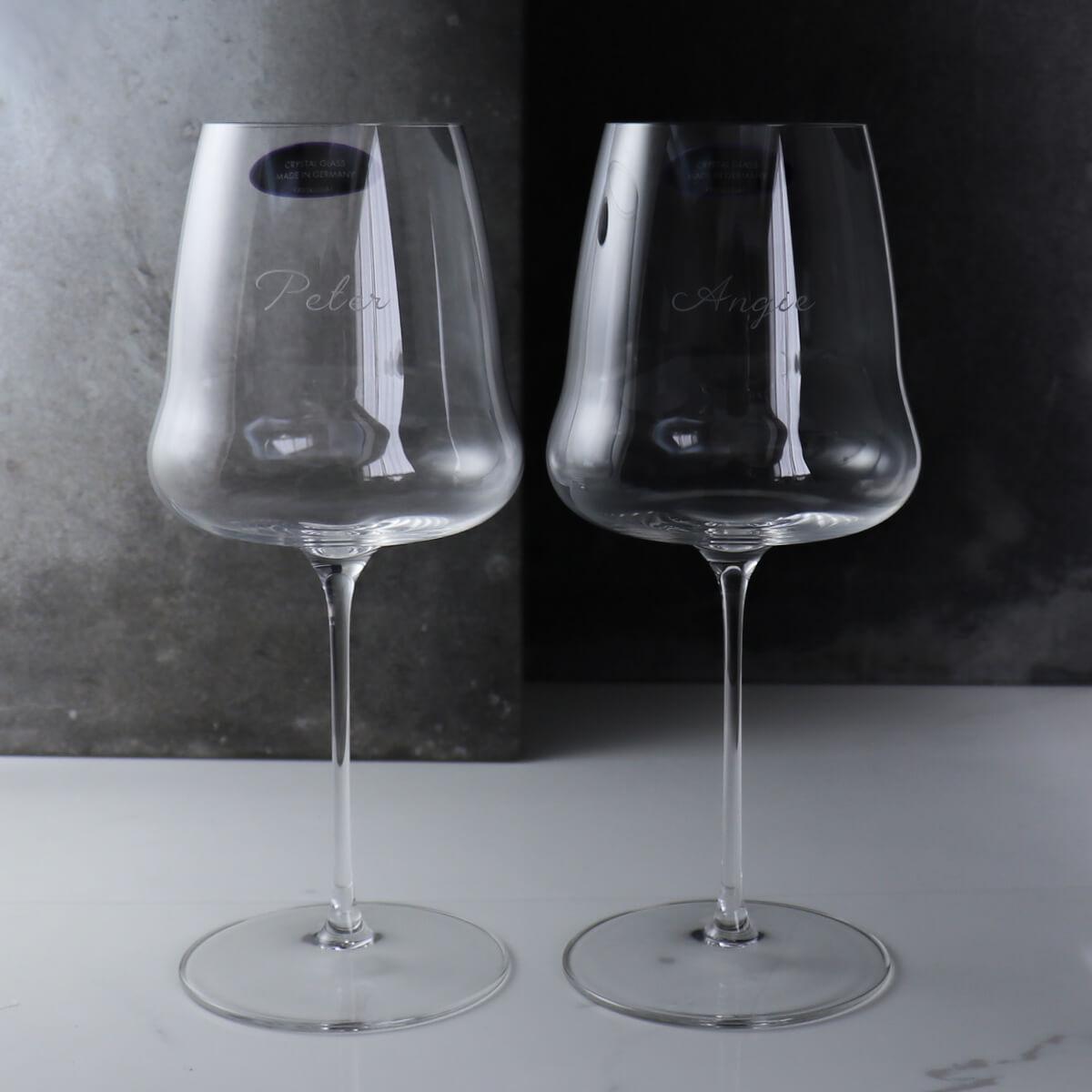 (一對價)736cc【Riedel 白酒杯 醒酒杯】Winewings Chardonnay夏多內白葡萄酒杯 - MSA玻璃雕刻