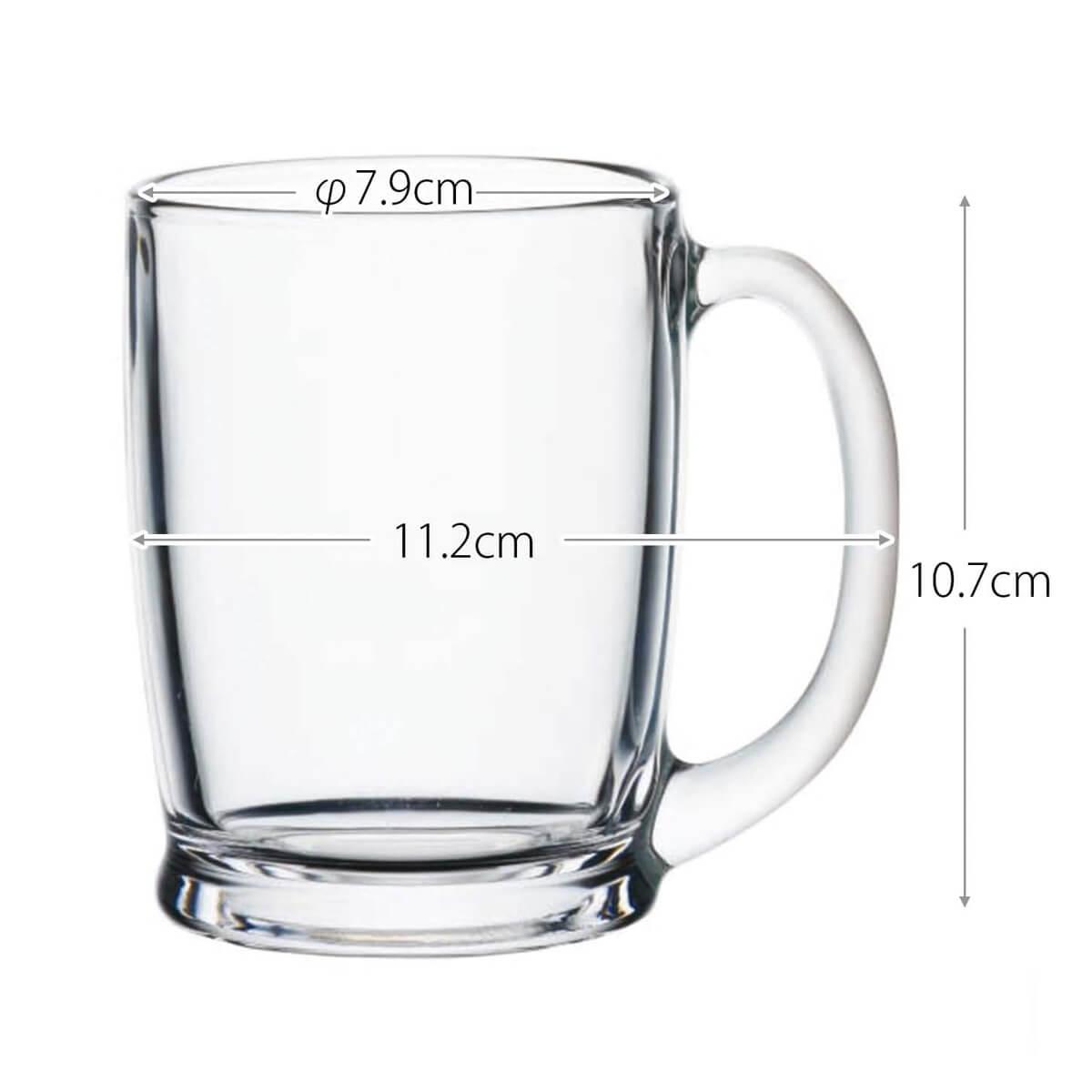 (單個價)【日本東洋佐佐木】船長乾杯啤酒杯 - MSA玻璃雕刻