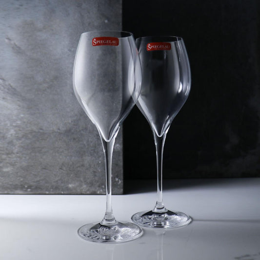 (一對價)650cc【Spiegelau婚禮對杯】歐風雕花 德國Adina白金水晶紅酒杯 - MSA玻璃雕刻