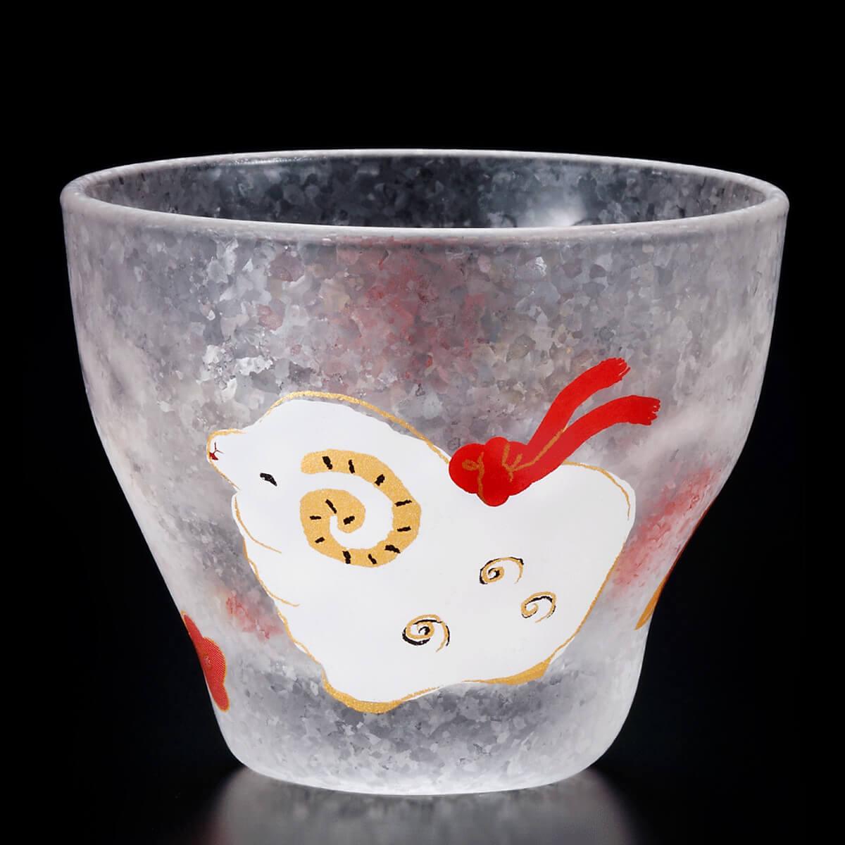 (單個價) 90cc【日本Aderia】12生肖 清酒杯 12生肖杯 - MSA玻璃雕刻