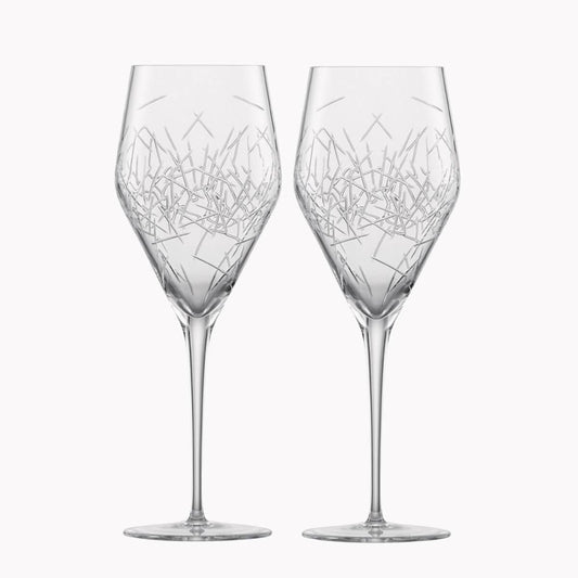 (一對價)357cc【德國蔡司Schott Zwiesel手工杯】Hommage系列 Glace 波爾多手工對杯 頂級結婚水晶祝杯 紅酒杯 - MSA玻璃雕刻