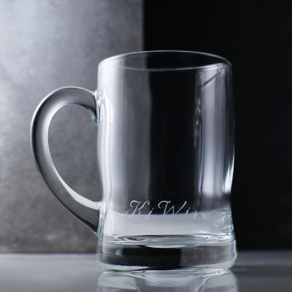 450cc【Arcoroc】客製刻字啤酒杯 - MSA玻璃雕刻