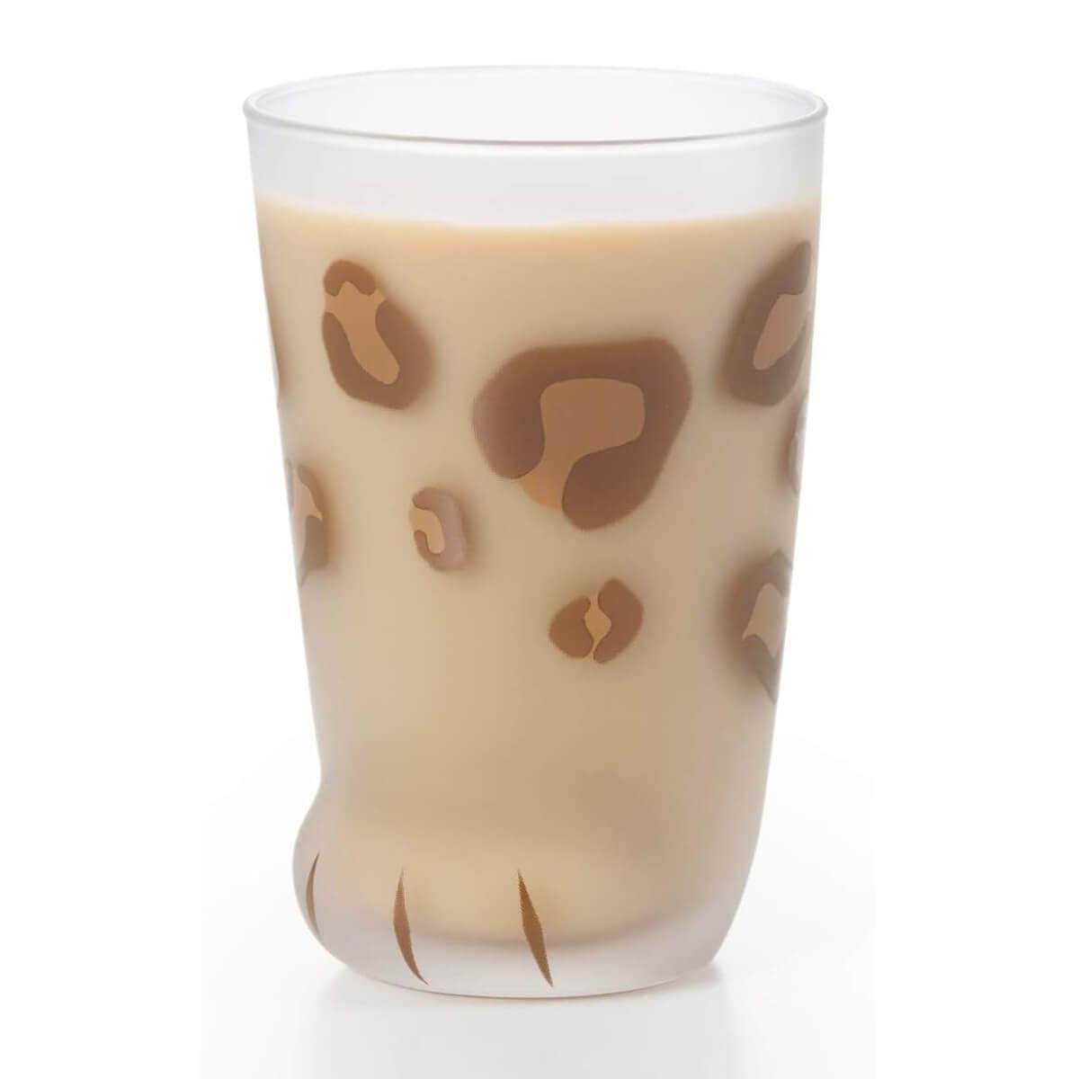 300cc【coconeco正品貓腳杯】虎斑貓 超可愛肉球 日本Aderia貓爪杯 貓奴 - MSA玻璃雕刻