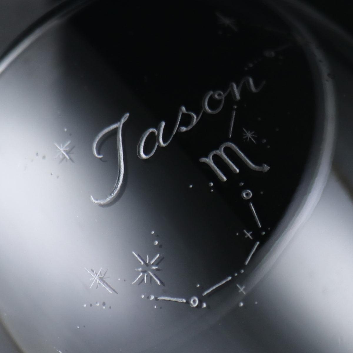 545cc【客製你的星圖】名字星座啤酒杯 - MSA玻璃雕刻