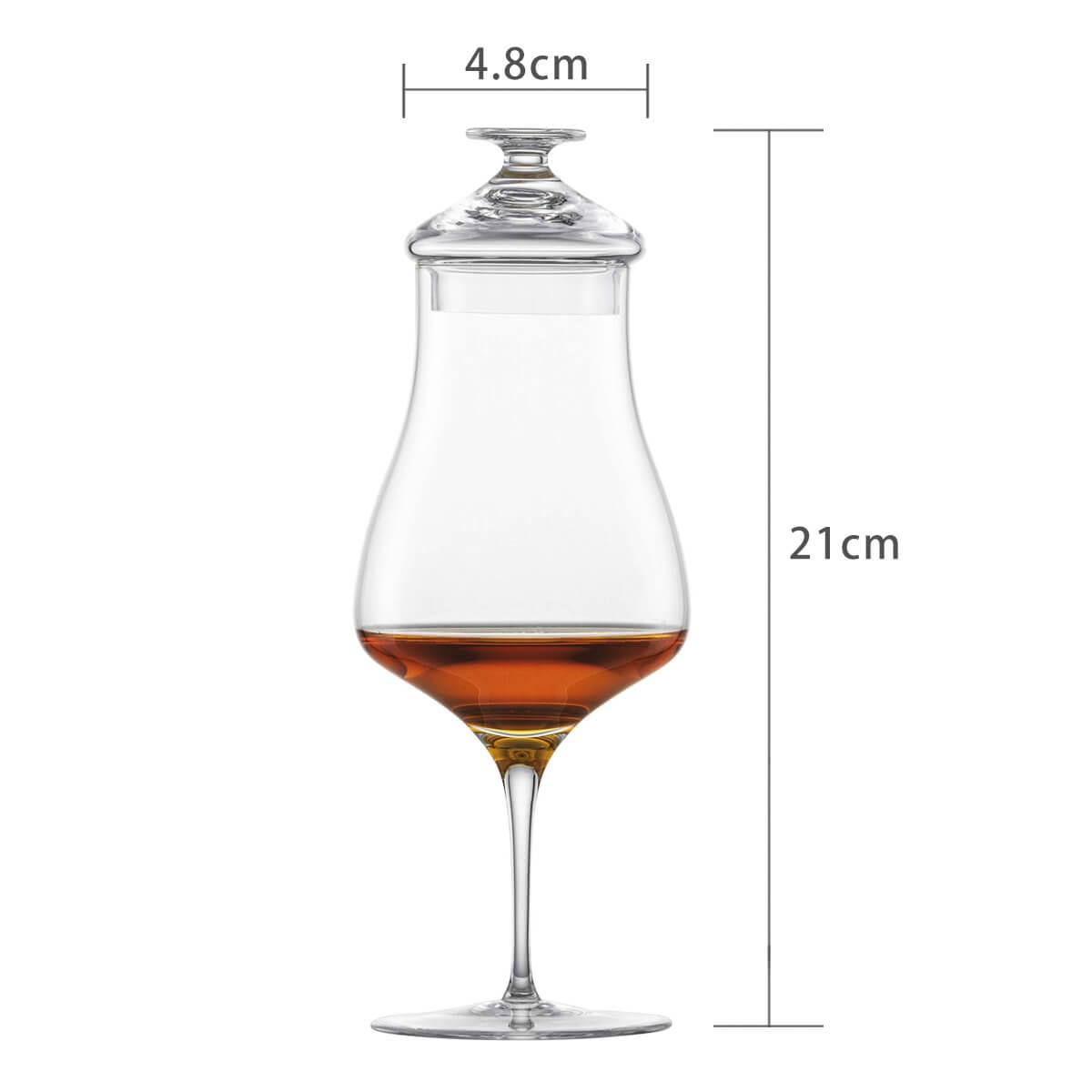 294cc【德國蔡司THE FIRST系列】Whisky Nosing Glas mit Deckel 手工聞香杯 - MSA玻璃雕刻
