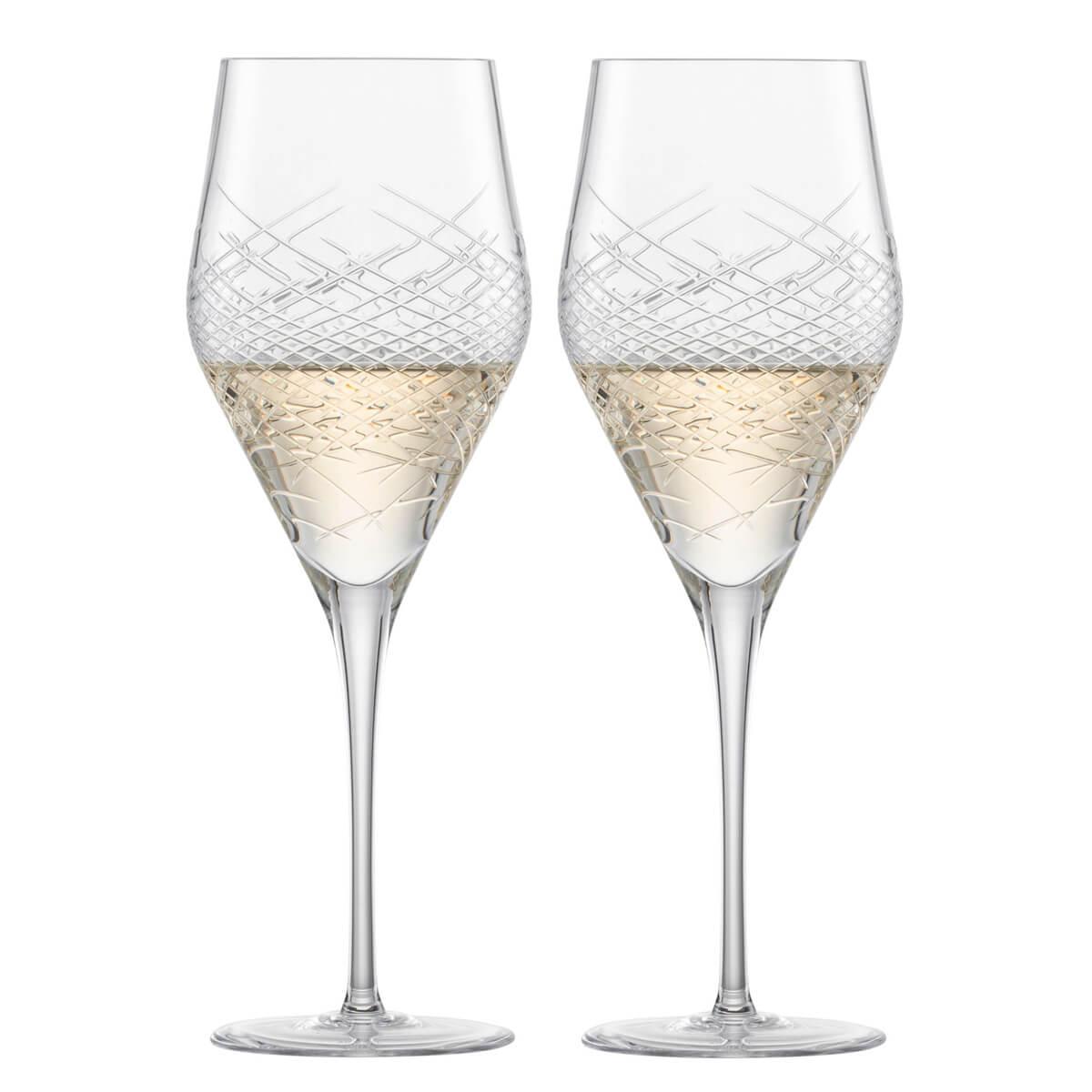(一對價)358cc【德國蔡司Schott Zwiesel手工杯】Hommage系列 Comète對杯 頂級結婚水晶祝杯 紅酒杯 - MSA玻璃雕刻