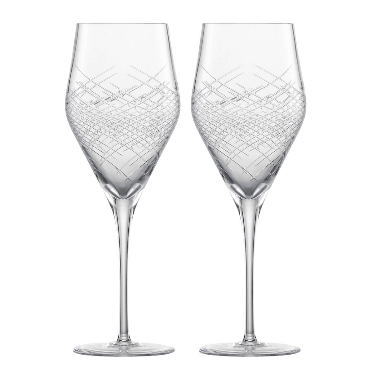 (一對價)358cc【德國蔡司Schott Zwiesel手工杯】Hommage系列 Comète對杯 頂級結婚水晶祝杯 紅酒杯 - MSA玻璃雕刻