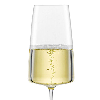 (一對價)407cc【德國蔡司Schott Zwiesel 1872手工杯】SIMPLIFY香檳杯 氣泡酒杯 對杯 - MSA玻璃雕刻