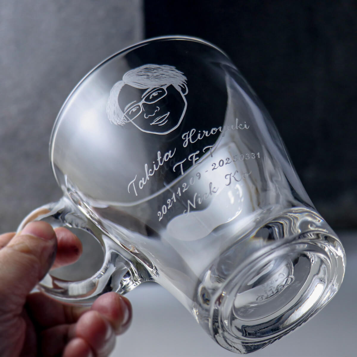 355cc【客製肖像】(寫實版)大頭版客製馬克杯