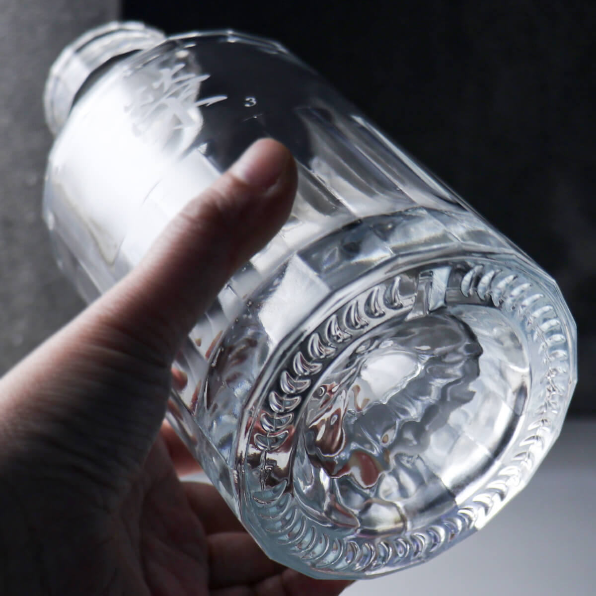 500cc【客製刻印酒瓶】(1個書法字) 厚底空酒瓶 梅酒瓶 釀酒瓶 高粱酒瓶