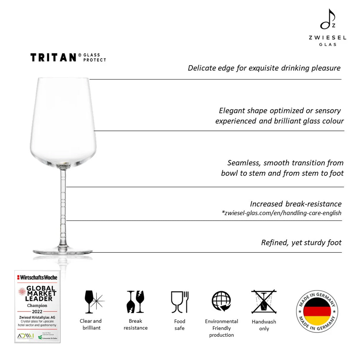 (一對價)633cc【德國Zwiesel Glas婚禮對杯】Journey Tritan水晶波爾多紅酒對杯