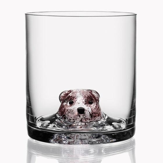 460cc【Kosta Boda刻字客製】瑞典進口 熊 New Friends Tumbler Bear 威士忌杯 熊寶寶 小熊禮物 - MSA玻璃雕刻