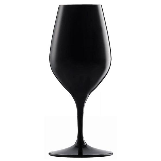 320cc【Spiegelau德國水晶盲飲杯】Authentis系列無鉛白金水晶黑色酒杯 - MSA玻璃雕刻
