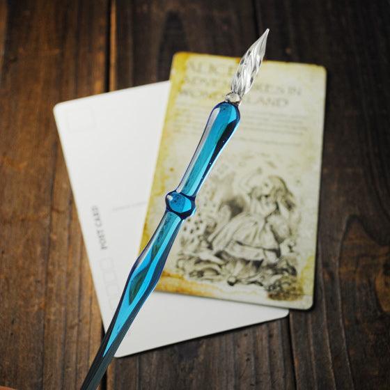 MSA玻璃筆 愛麗絲藍 沾水筆 文具 - MSA玻璃雕刻