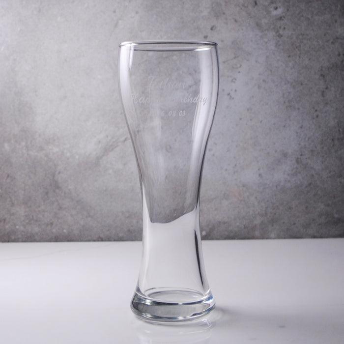 545cc【乾杯!】客製啤酒杯 - MSA玻璃雕刻