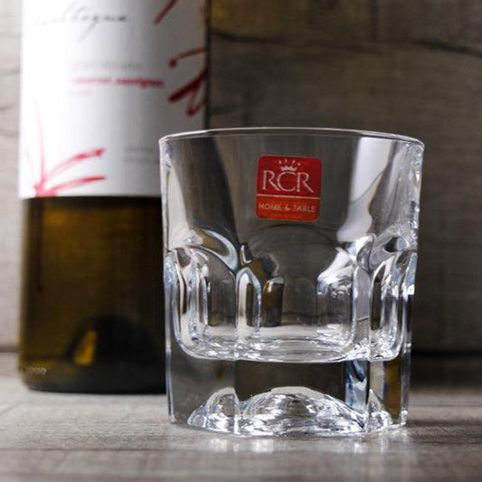 185cc【RCR】曼哈頓水晶威士忌杯 - MSA玻璃雕刻