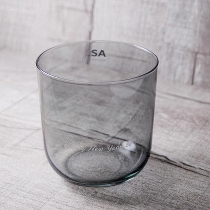 420cc【英國LSA Centro Glass】彩色玻璃刻字水杯 手工杯 - MSA玻璃雕刻