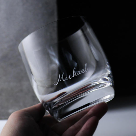 395cc 上海【Lucaris】無鉛水晶威士忌杯 - MSA玻璃雕刻