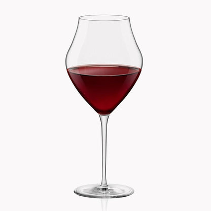 655cc【義大利Bormioli Rocco】InAlto ARTE系列強化無鉛水晶紅酒杯 - MSA玻璃雕刻