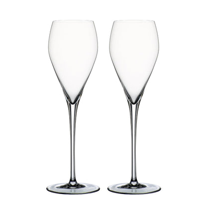 (一對價) 245cc【德國 Spiegelau 鬱金香系列結婚禮物對杯 】Adina Prestige Champagne Flute Glasses 香檳杯 - MSA玻璃雕刻