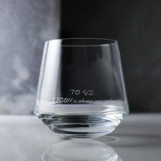 397cc【德國蔡司Schott Zwiesel】Dancing Party Tumblers 搖搖杯 - MSA玻璃雕刻