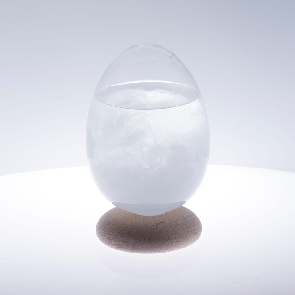 17cm【白天】日本Tempo Pulse Dawn天氣瓶 天氣球刻字 客製訂做 航海士遇見美麗的氣候瓶 - MSA玻璃雕刻