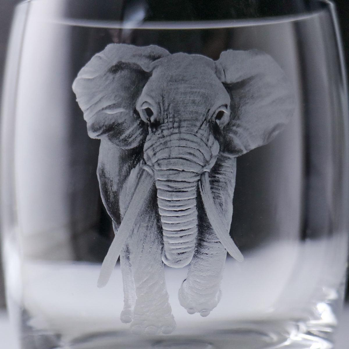 320cc【大象】Elephant威士忌杯 - MSA玻璃雕刻