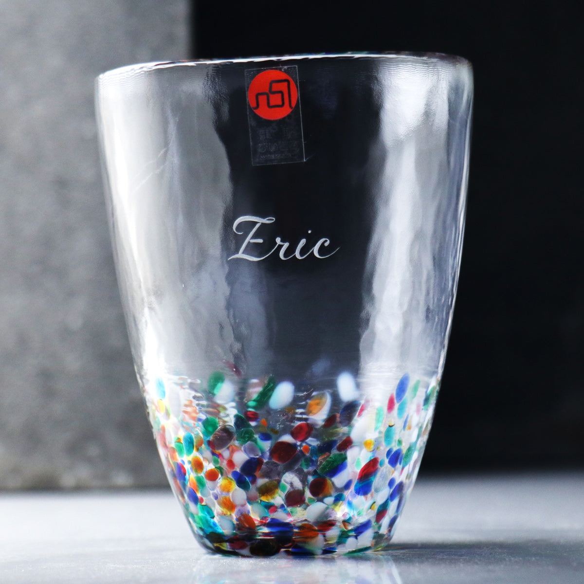 300cc【ADERIA】日本津輕琉璃 青森睡魔祭 繽紛手工玻璃杯