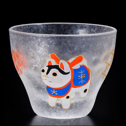 (單個價) 90cc【日本Aderia】12生肖 清酒杯 12生肖杯 - MSA玻璃雕刻
