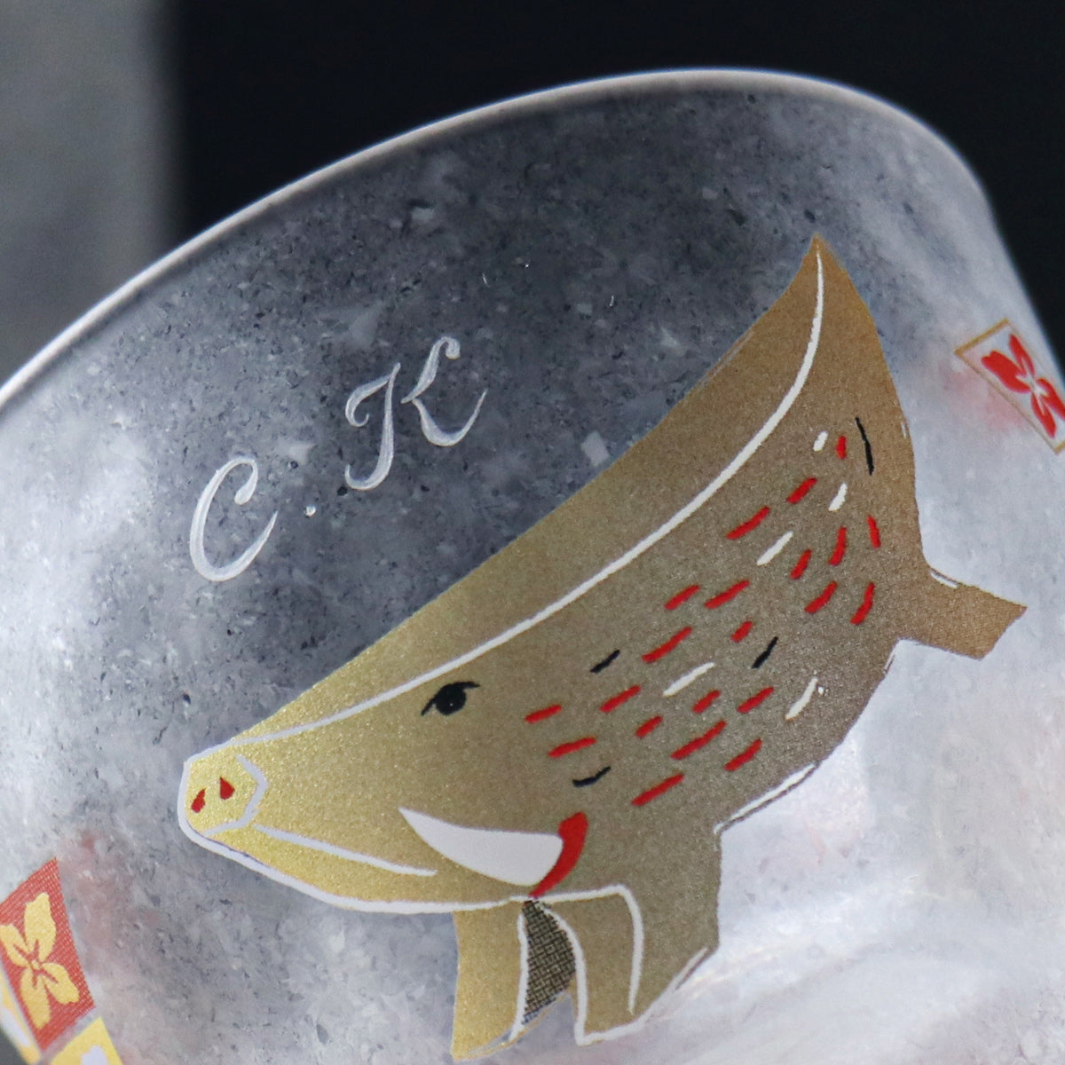 90cc【生肖豬】 12生肖 日本Aderia清酒杯 亥豬生日禮物