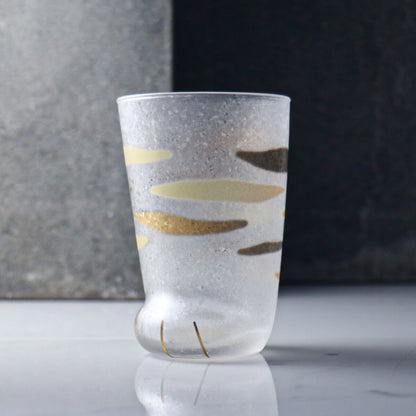 300cc【coconeco正品貓腳杯】日本Aderia金箔美國短毛貓貓腳杯