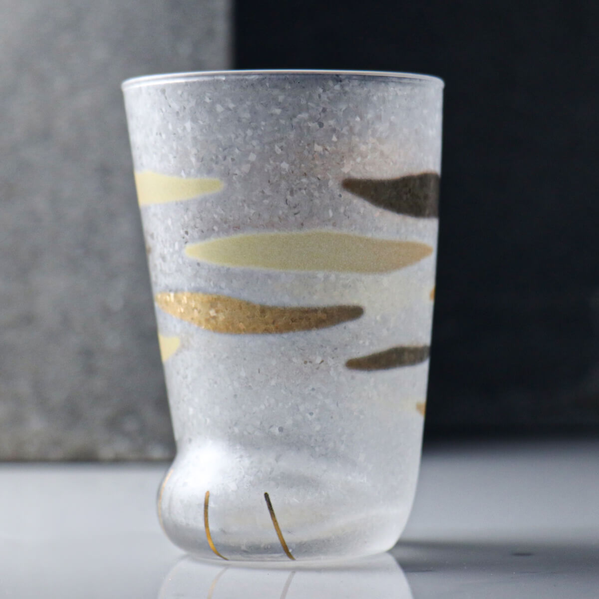 300cc【coconeco正品貓腳杯】日本Aderia金箔美國短毛貓貓腳杯