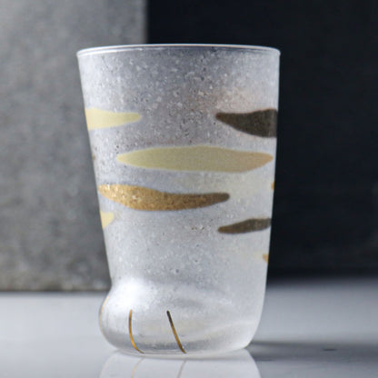 300cc【coconeco正品貓腳杯】日本Aderia金箔美國短毛貓貓腳杯