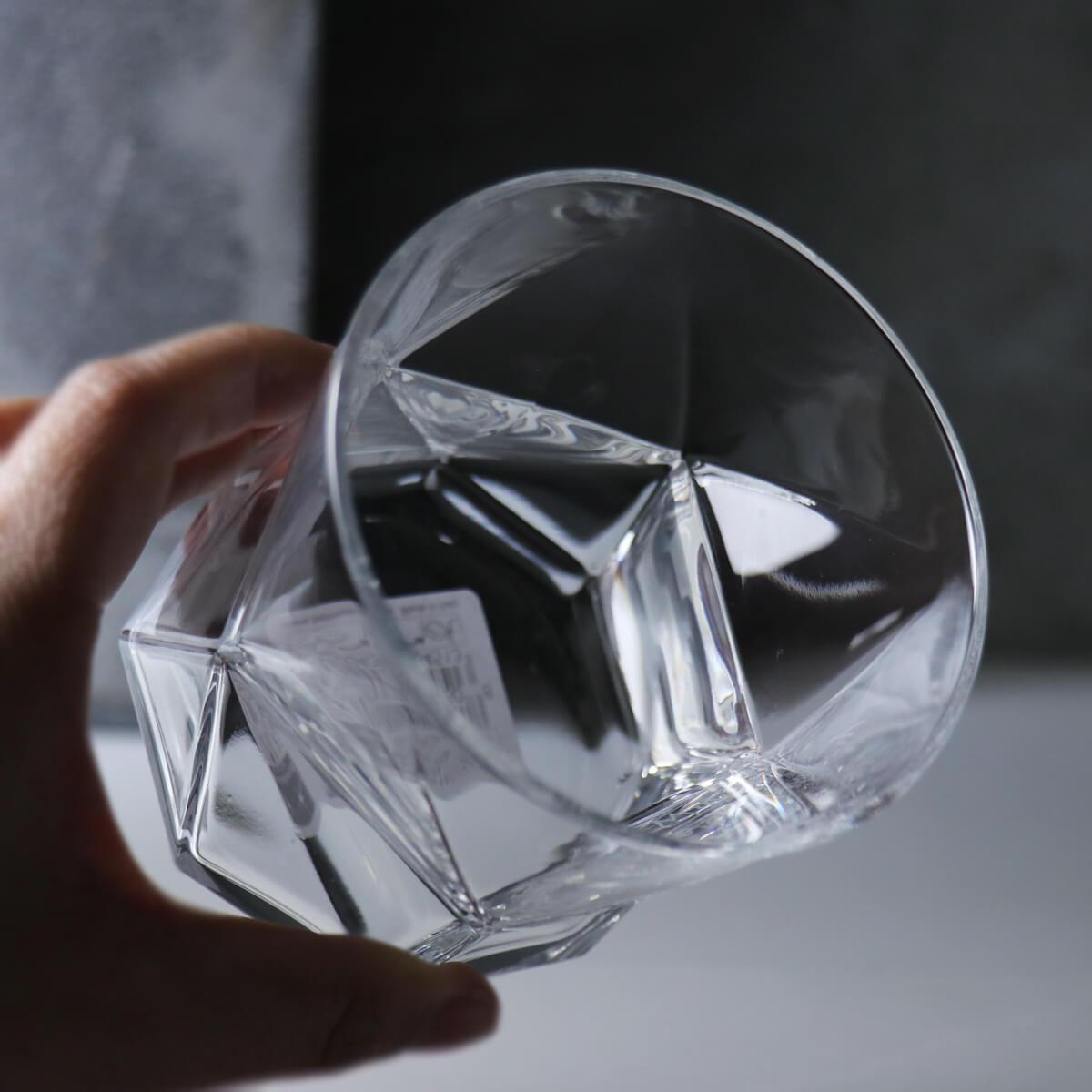330cc【建築鑽石杯】義大利 Bormioli Rocco系列 幾何杯 - MSA玻璃雕刻