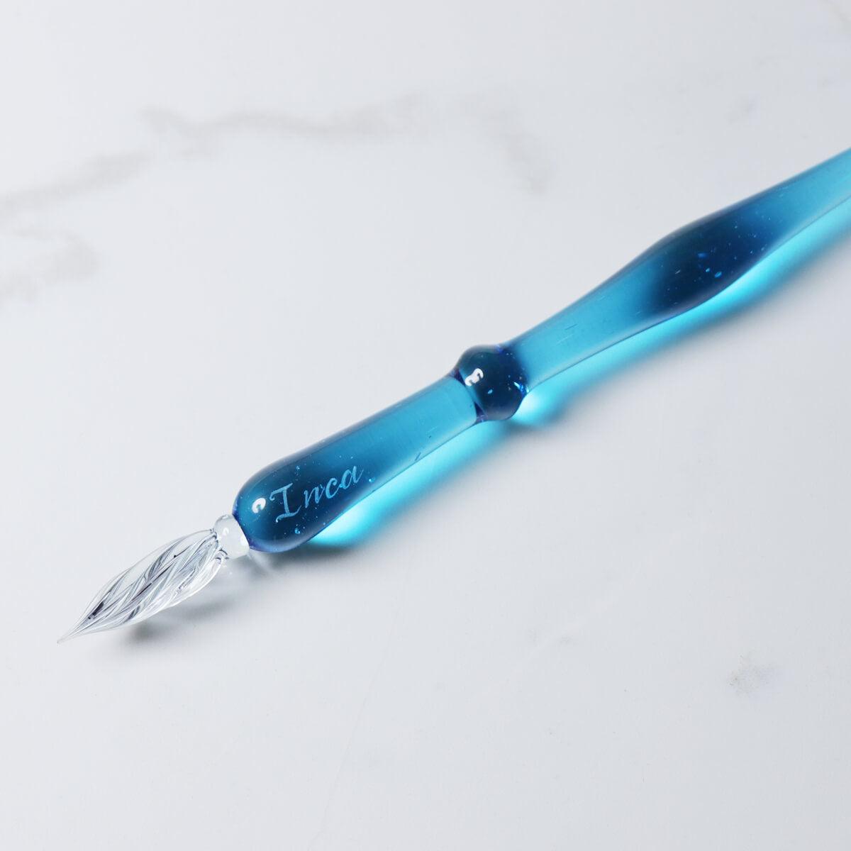 MSA玻璃筆 愛麗絲藍 沾水筆 文具 - MSA玻璃雕刻